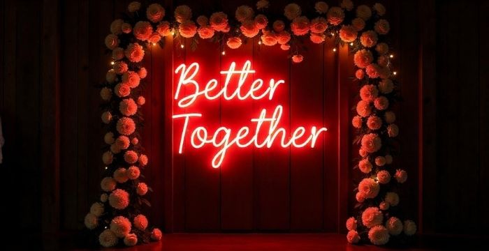 better together sign