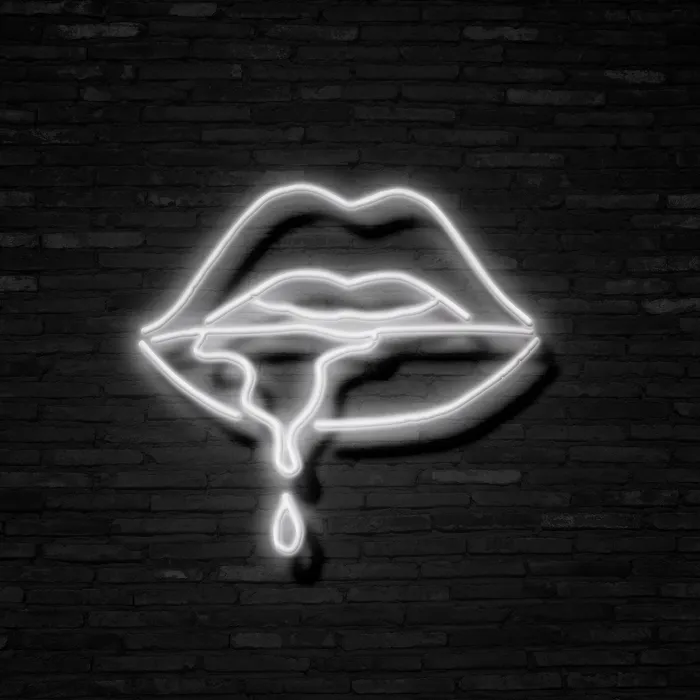 Female Lips   Neon Sign