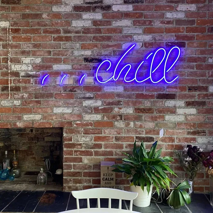 Chill   Neon Sign