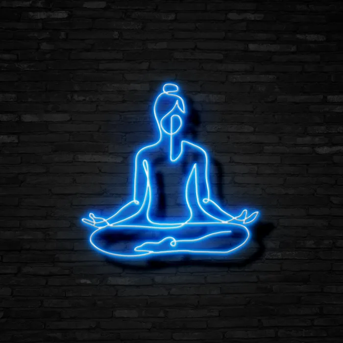 Meditation   Neon Sign