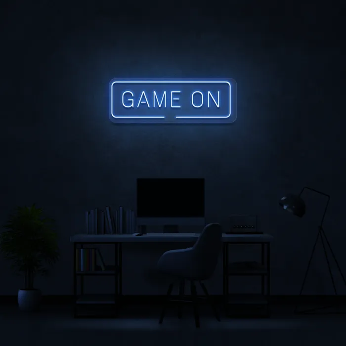 Game On   Neon Sign