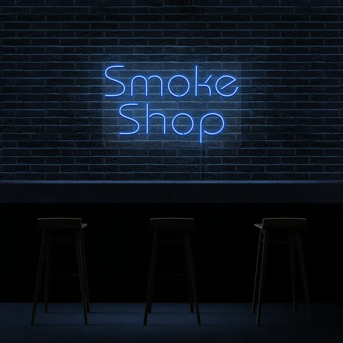 Smoke Shop   Neon Sign