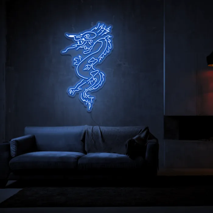 Angry Dragon   Neon Sign