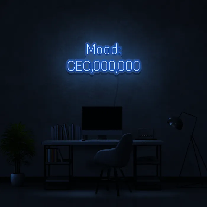 CEO Mood   Neon Sign