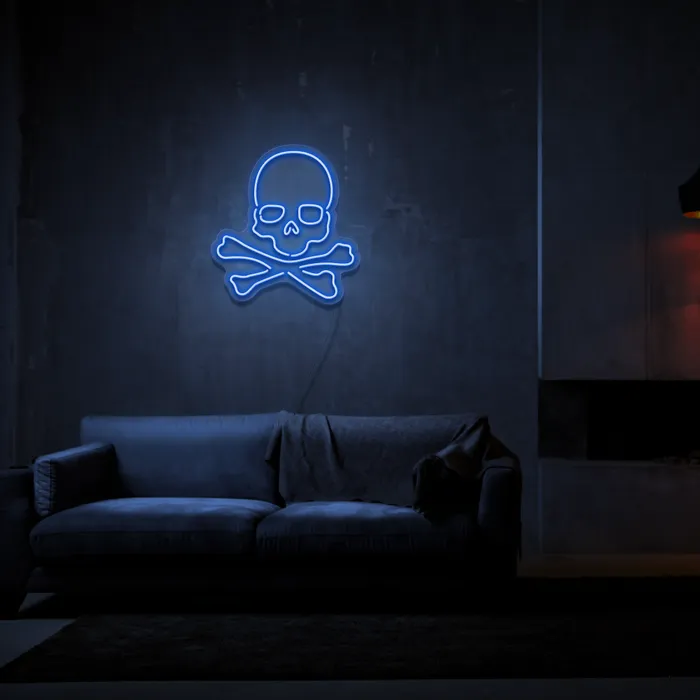 Skull   Neon Sign