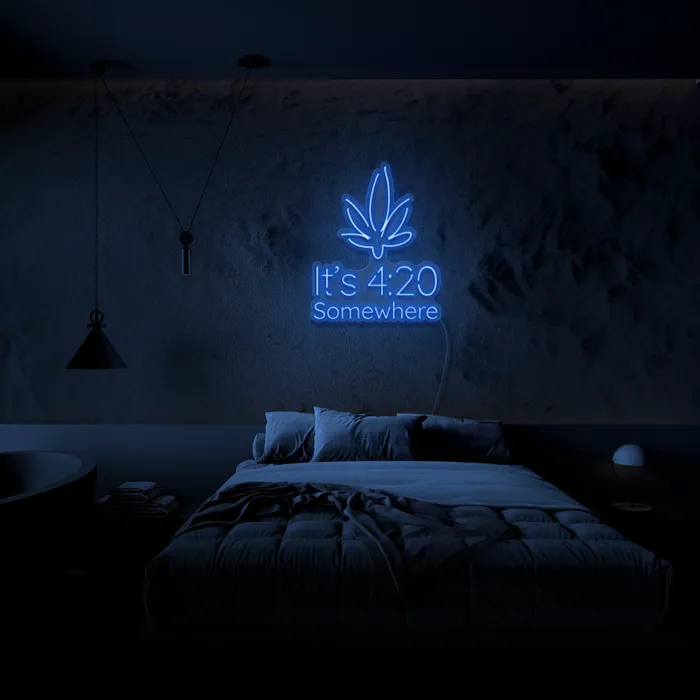 It’s 420 Somewhere   Neon Sign