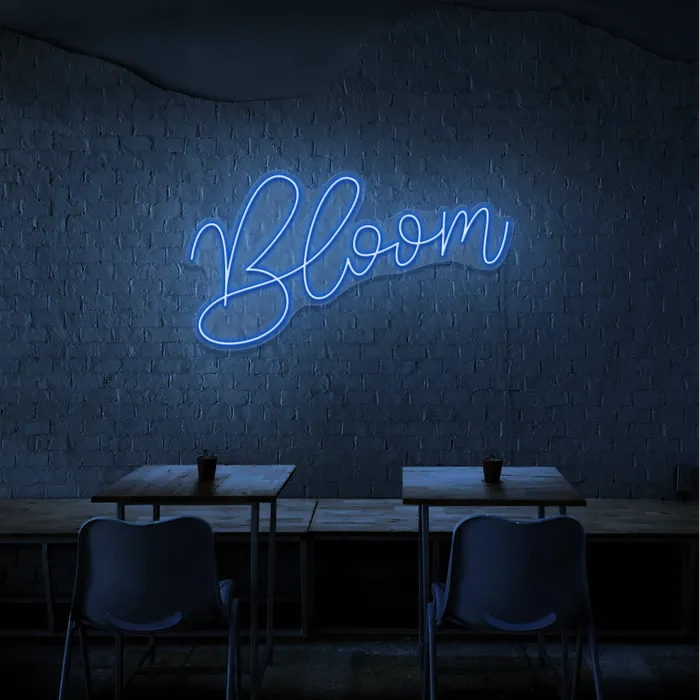 Bloom   Neon Sign