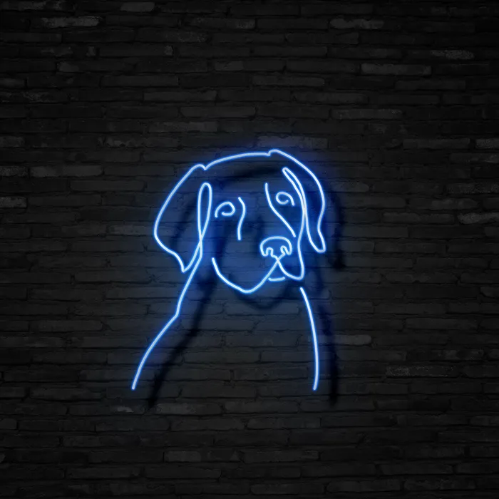 Labrador   Neon Mama