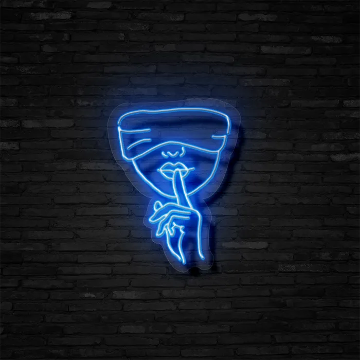 Shh   Neon Sign