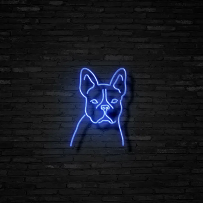 Frenchie   Neon Sign