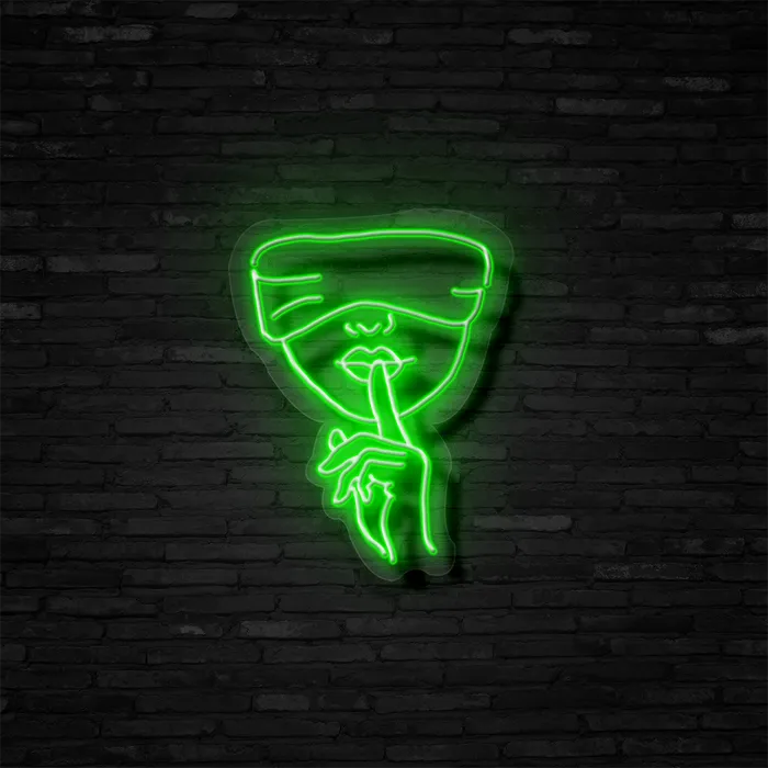 Shh   Neon Sign