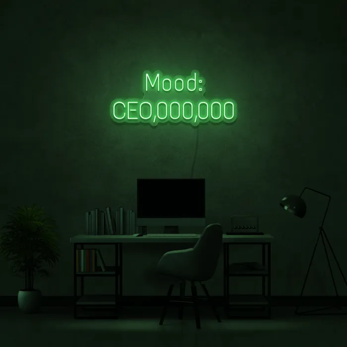 CEO Mood   Neon Sign