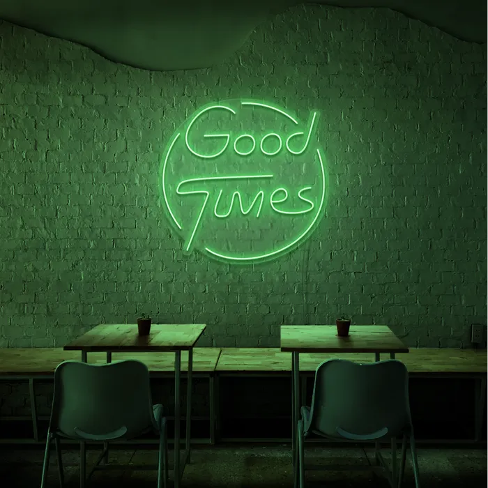 Good Times   Neon Sign