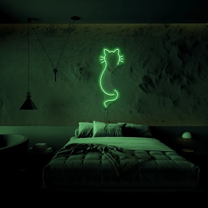 Cat   Neon Sign