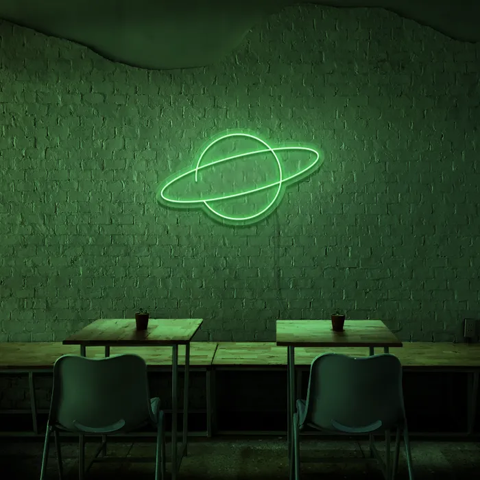 Planet   Neon Sign