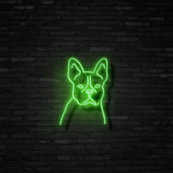 Frenchie   Neon Sign