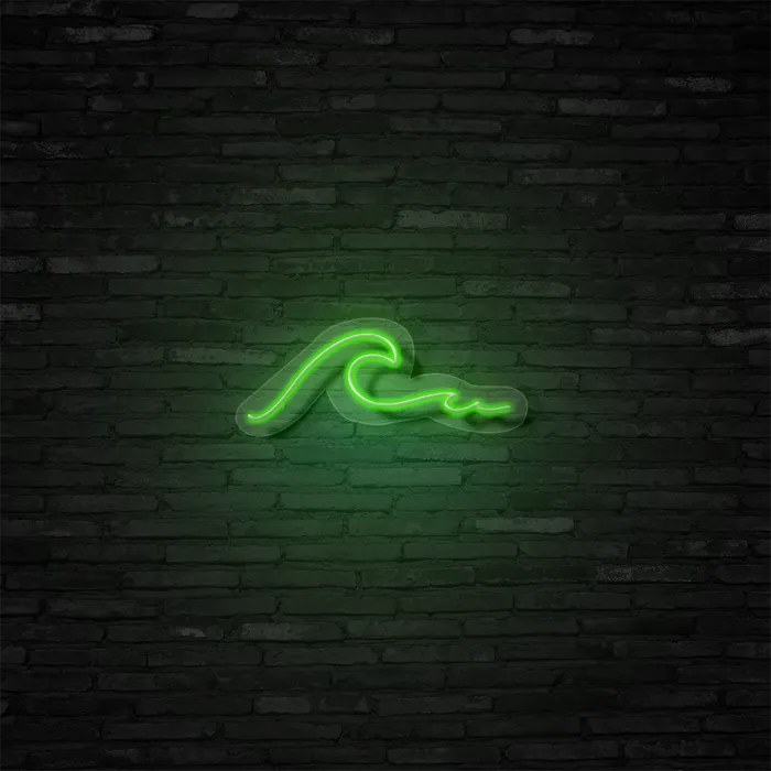 Wave   Neon Sign