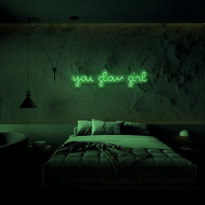 You Glow Girl   Neon Sign