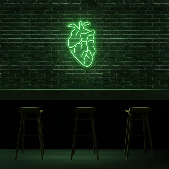 Human Heart   Neon Sign