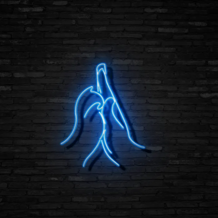 High Five   Neon Sign