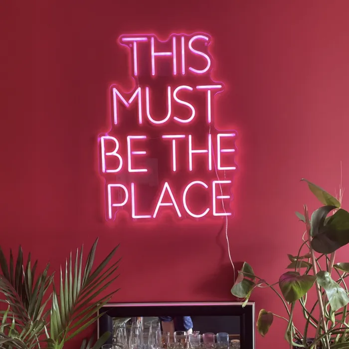 This Must Be The Place   Neon Sign