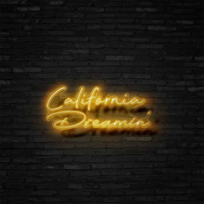 California Dreamin   Neon Sign