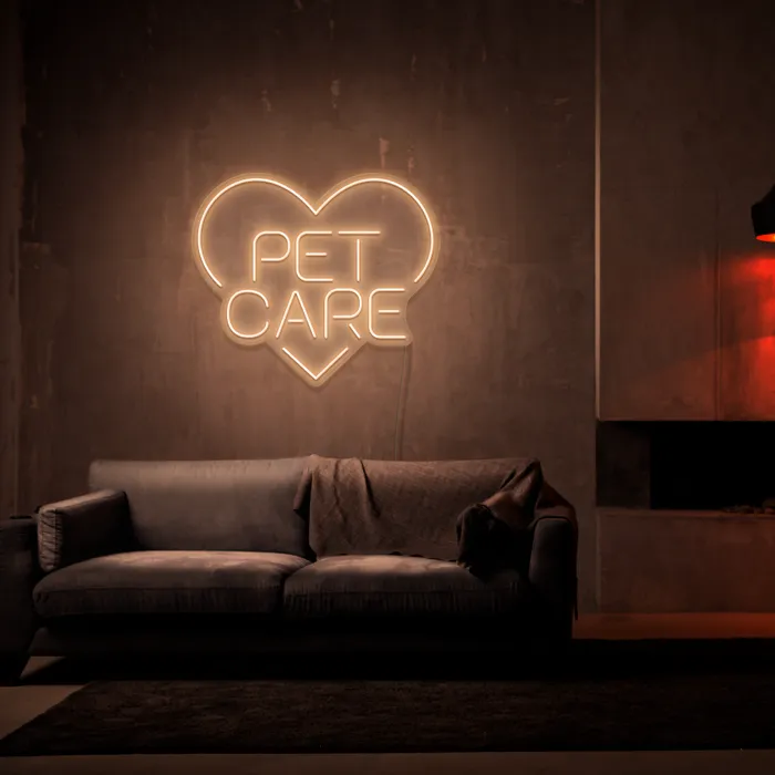 Pet Care   Neon Sign