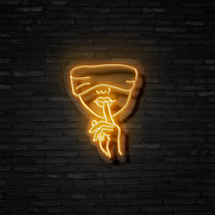 Shh   Neon Sign