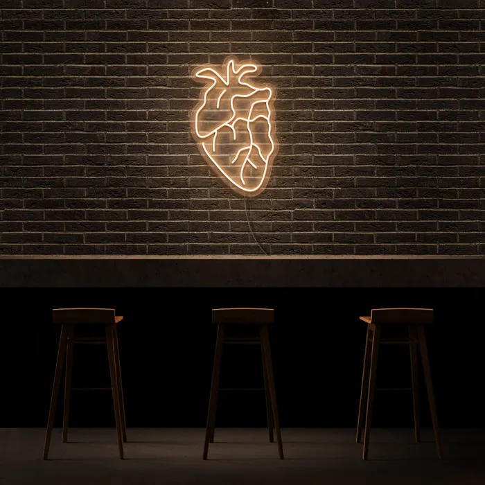 Human Heart   Neon Sign