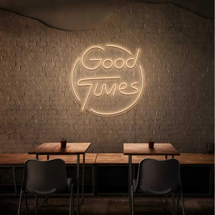 Good Times   Neon Sign