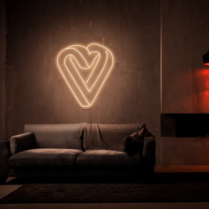 Infinity Heart   Neon Sign