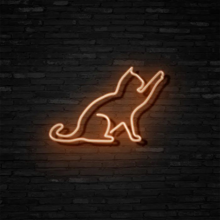 Cat   Neon Sign