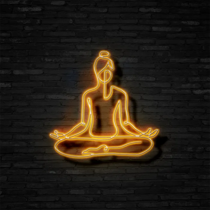 Meditation   Neon Sign