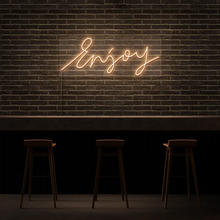 Enjoy   Neon Sign