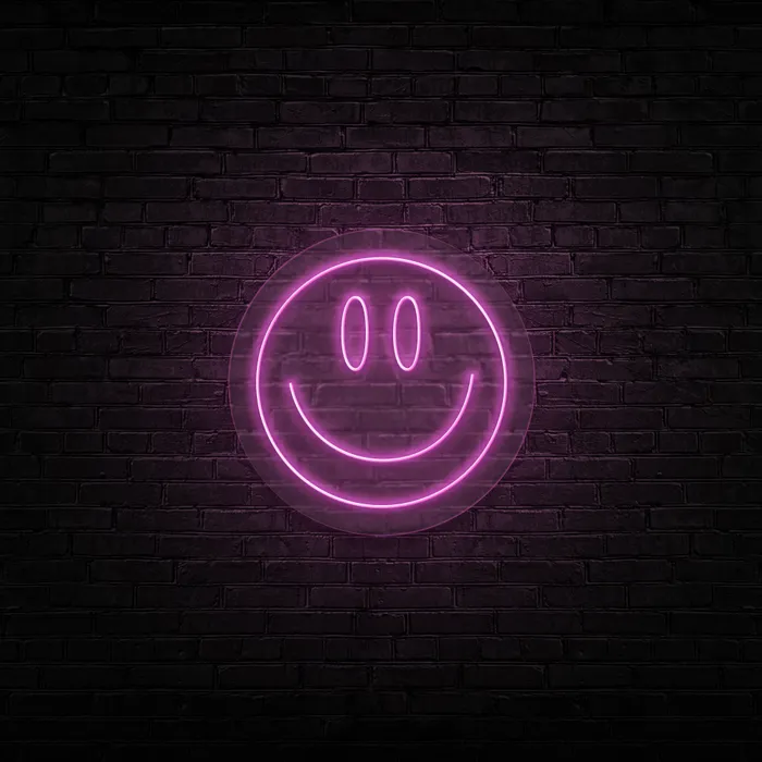 Smiley   Neon Sign