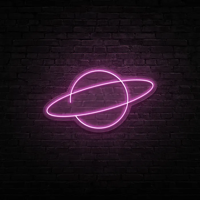 Planet   Neon Sign