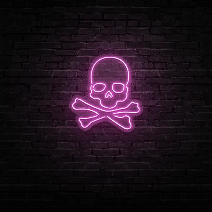 Skull   Neon Sign