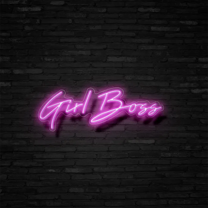 Girl Boss   Neon Sign