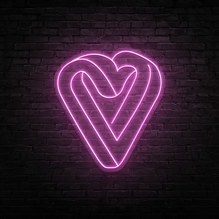 Infinity Heart   Neon Sign