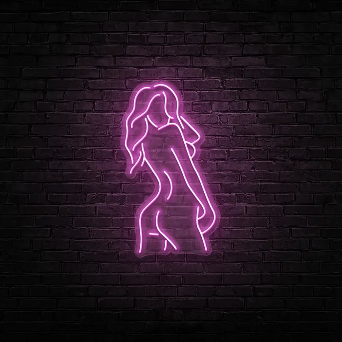 Nude Female   Neon Sign