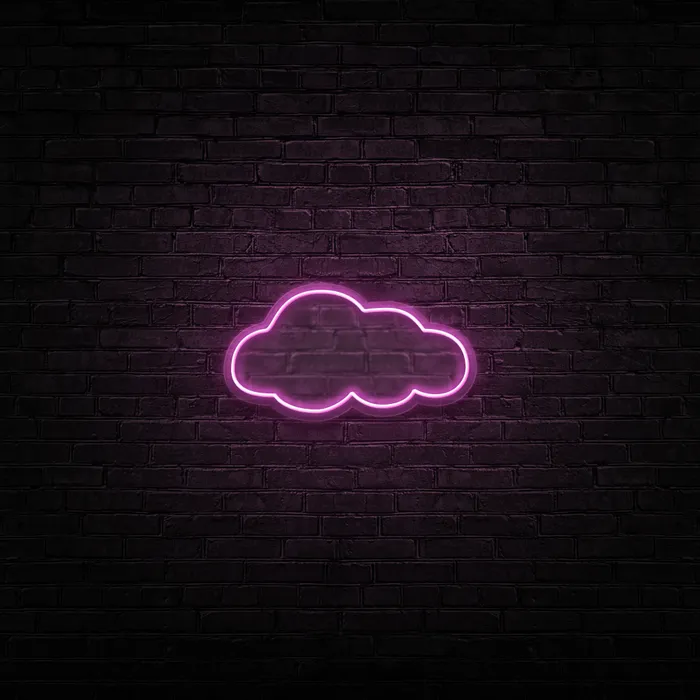 Cloud   Neon Sign