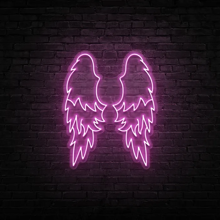 Wings   Neon Sign