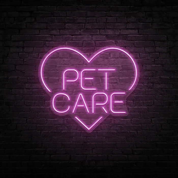 Pet Care   Neon Sign