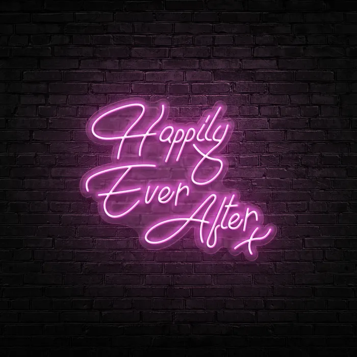 Happily Ever After   Neon Sign