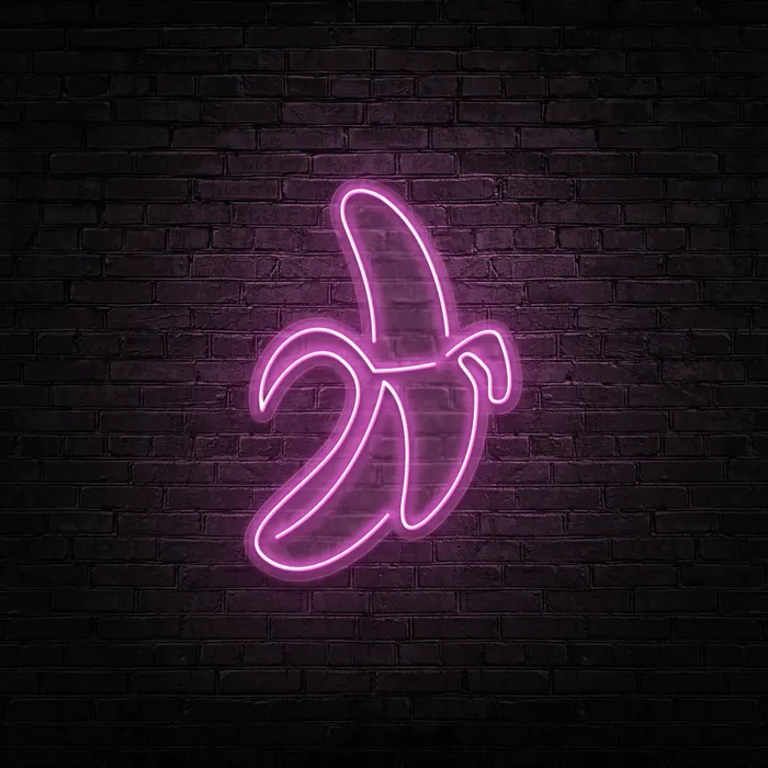 Banana   Neon Sign