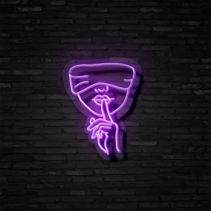 Shh   Neon Sign