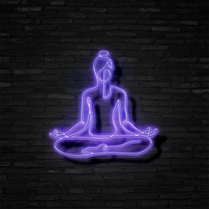 Meditation   Neon Sign