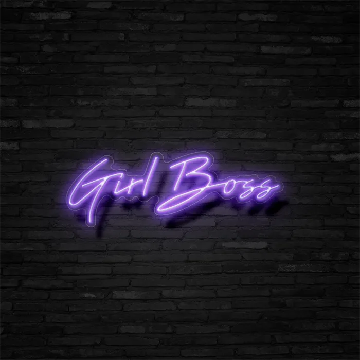 Girl Boss   Neon Sign