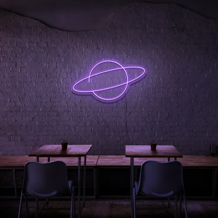 Planet   Neon Sign