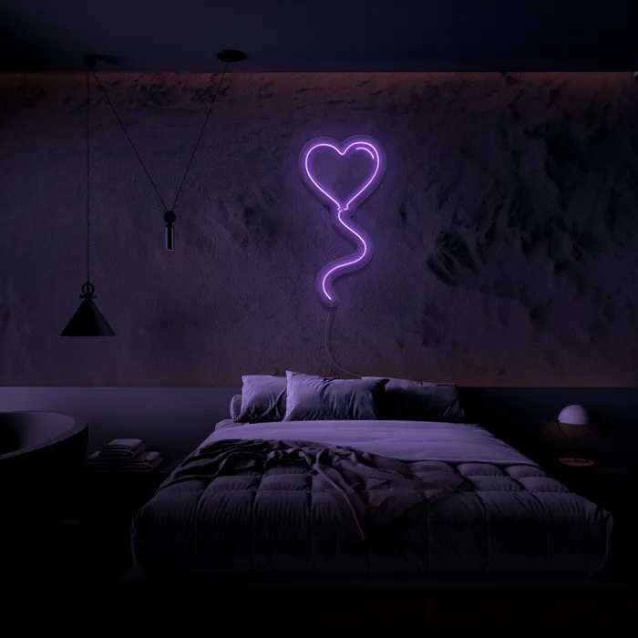 Love Balloon   Neon Sign